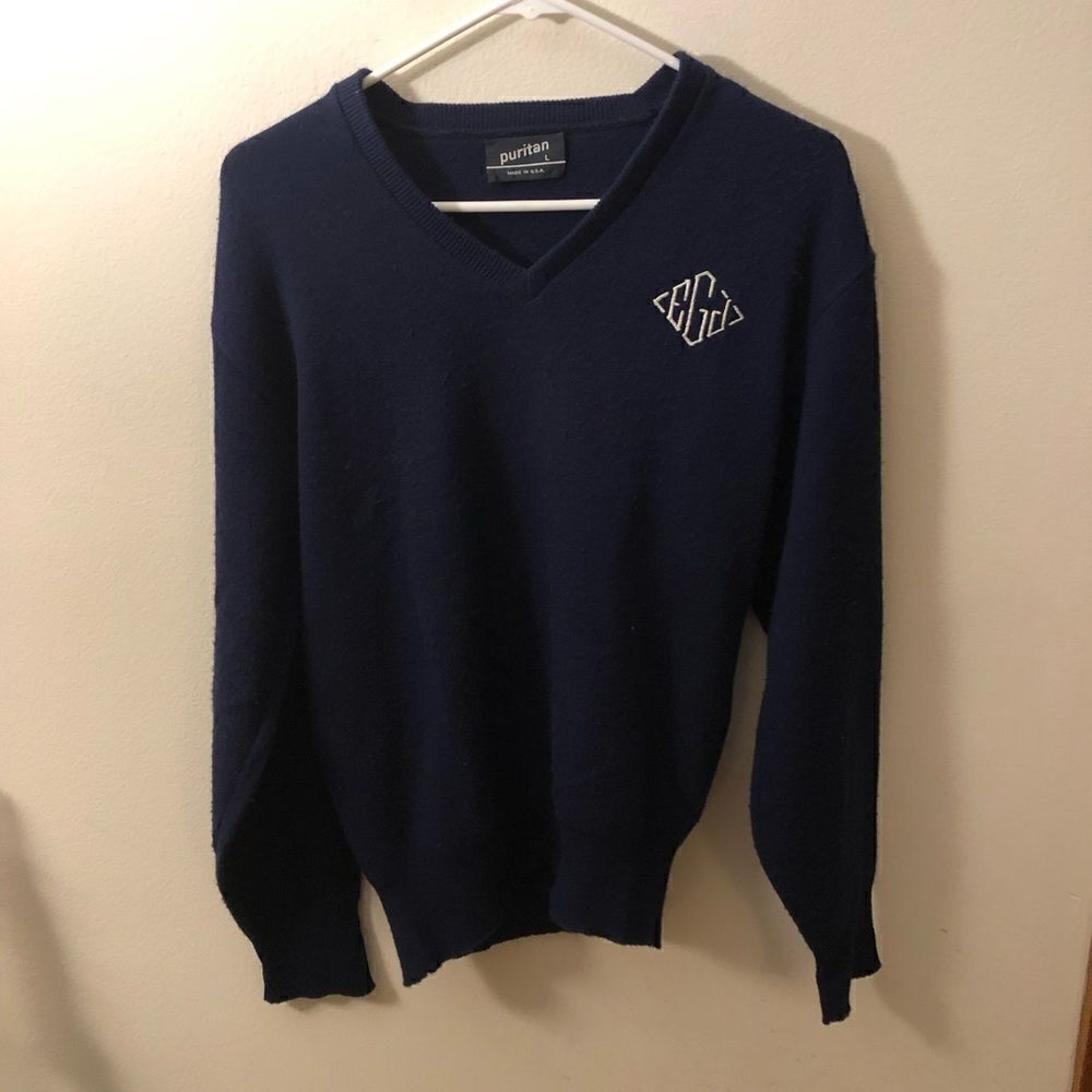 Vintage Puritan Acrylic Sweater